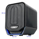 Caixinha De Som Para Pc E Notebook Com Led Caixa De Som