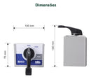 Chave Liga Desliga Acionamento Motor 40a Cs-840 Margirius