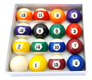 Jogo Bolas De Bilhar Sinuca Numeradas 50mm Snooker