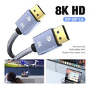 Cabo Displayport 1.4 8k 4k Hdr Resistente 3 Metros - Tomate