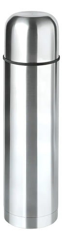 Garrafa térmica Mundiart Garrafa Térmica Inox de aço inoxidável 0.35 ML metálico