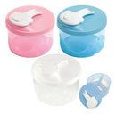 Pote Copo Recipiente Porta Leite em Pó 3 Divisórias 300 mL Adoleta