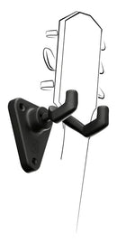 Ibox SPF Suporte De Parede Para Violão Guitarra Baixo Ukulele Gancho Cor Preto