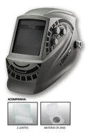 Super Tork Mascara Solda Escurecimento Automático Profissional 8k Tork Cor Cinza-escuro