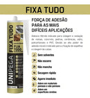 Silicone Adesivo Cola Fixa Tudo 400g - Unipega