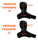 Hand Grip Para Cross Pull Up Lpo Competition Pronta Cor Laranja Tamanho M