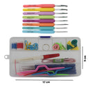 Kit De Acessórios E Agulhas Para Crochê Kit Crochê Lanmax