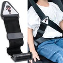 Ajustador Infantil Cinto Segurança Protetor Pescoço Criança Cor Preto Ajustador cinto