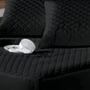 Capa Protetora Colchão Queen Size Box Impermeável Elástico Cor Preto