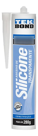 Silicone Acético Transparente Cola Vedação Tek Bond