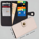 Bolsas Femininas Transversal E Pequena Tiracolo Com Carteira Cor Creme