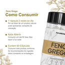 Feno Grego 60 Caps Premium Original 100% Natural- Natunéctar - Sem Sabor