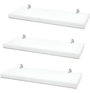 Prateleiras Porta Quadros Temperos KIT COM 3 X 30x10 Branco
