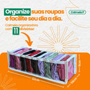 7 Colmeia Organizadora para Gavetas Organizador de Calcinhas meia P Guarda Roupas Bebe Kit STOBAZA