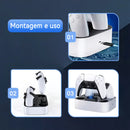 Gllai Y02 USB Base de carregamento com controlador de sensor duplo branco para PS5, compatível com PS5, PS5 PRO e PS5 Slim, desliga automaticamente após a conclusão do carregamento.