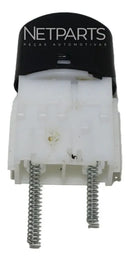 Botão Pisca Alerta Fiat Novo Uno/vivace Palio 2011 À 2016 - Preto