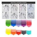 10 Pentes Guia + 2 Pentes Disfarce Profissional Wahl Kemei