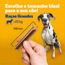 Petisco para Cães Adultos Raças Grandes Pedigree Dentastix Pacote 270g 7 Unidades