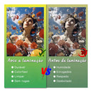 Plástico Para Plastificação A4 125 Micras 100 Folhas Mecolour Plastico Para Plastificar Documentos Fotos