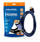 Cabo Hdmi 2.0 4k Blindado 2m Ponta Gold 60hz Aquário