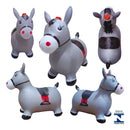 Upa Upa Pula Cavalinho Hopper Musical Crianças Dive Cinza