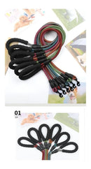 Guia De Passeio Para Cachorro Pequeno Porte 1.20m Premium Cor Azul