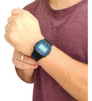 Relógio Masculino Digital Quadrado Á Prova D'água Original