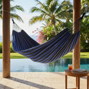 Rede Dormir Descanso Casal 4m Reforçada Atacado Varias Co Azul