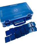 Maleta Caixa Pesca Hi Ed 44 Divisoria Isca Artificial Anzois Cor Azul