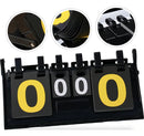 Placar De Mesa Marcador Manual Dobrável Contador De Pontos