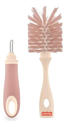 Escova de mamadeira Fisher-Price Escova 2 em 1 First Moments rosa