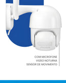 Epsilon Eps-a8 Câmera Ip Wi-fi Prova D'água Infravermelho Visão Noturna Interna Externa Hd