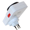 Kit 2 Temporizador Timer Mecânico Bivolt 110v 220v Branco