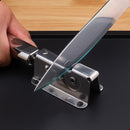 Kit 2 Afiador Amolador De Faca Tesoura Profissional Aço Inox Prateado