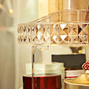 Organizador De Maquiagem Diamante Acrílico Giratório 360º G