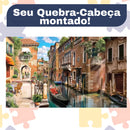 Quebra-cabeça Pais & Filhos Premium Veneza 7266 de 1000 peças