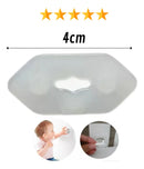 20 Protetor Tomada Bebe Segurança Contra Choque C/ Chave Branco