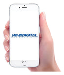 Interruptor Inteligente Zigbee Novadigital 2 Teclas Botões Touch Tuya Smart Life Alexa Google 110v 220v Bivolt Preto