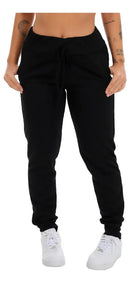 Kit 2 Calça Moletom Slim Jogger Com Bolso Fe Preto+Chumbo G