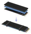 Sore Store ALM3MM dissipador calor aluminio thermal pad Ssd M2 2280 Nvme