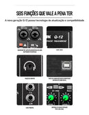 Mesa Mixer Placa De Som Teyun Q-12 Interface De Audio Usb Pc