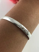 Pulseira Bracelete Feminina Prata Legitima 925 18 Prata