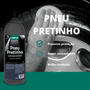 Pneu Pretinho Brilho Intenso Abrilhantador Vonixx 1500ml Cor Preto