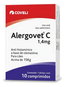 Anti-histamínico Alergovet Cães E Gatos Coveli - 1,4mg