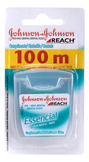 Fio Dental Reach Essencial Menta 100m Johnson's