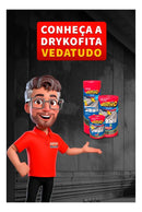 Manta Asfáltica Aluminizada Telhado Auto Adesiva- 45cm X 10m Terracota