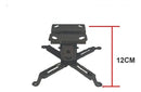 Suporte Para Projetores Até 10 Kg Cor Preto P/ Teto E Parede