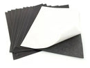10 Folhas Imã Manta Imantada Adesivada A4 0,3mm Preto