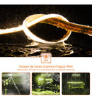 Fita Led Rgb 5050 16 Milhões De Cores Controle Via Bluetooth E App, Controle Infravermelho Ip65 5 Metros Dc5v