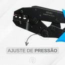 Alicate Crimpar Terminais Pino Olhal Garfo 0,5 ~ 6,0mm